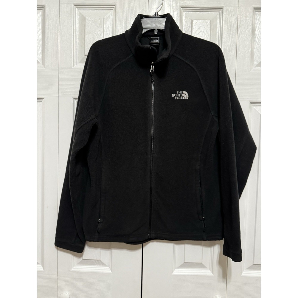 The North Face Full Zip Black Fleece Men's S Long Sleeve Gorpcore Hiking
